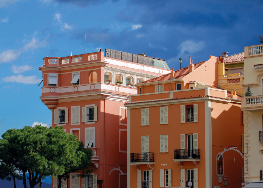 Façade de la Principauté de Monaco a3dc Charte couleur