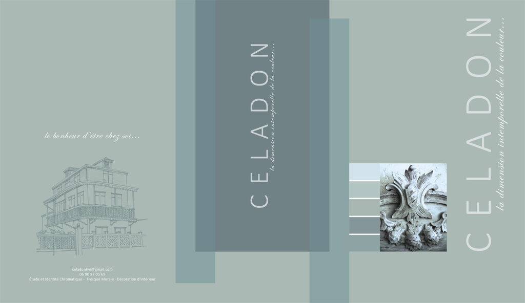 Celadon, outil de communication couleur, coloration du bati local aux Antilles, a3dc Atelier 3D couleur