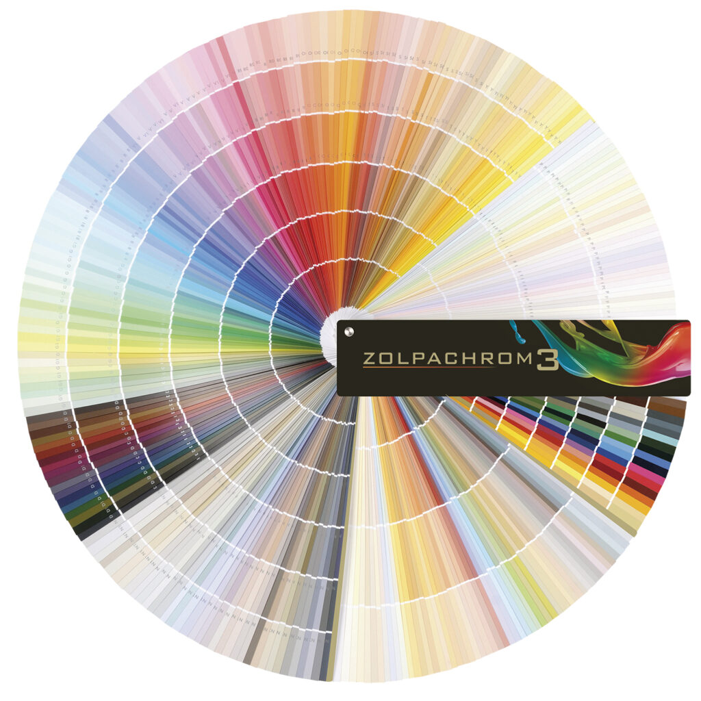 Zolpan, Zolpachrom 3, couleurs de nuanciers teintes de Façade <span class='a3dc'>a<span>3</span>dc </span> Atelier 3d couleur