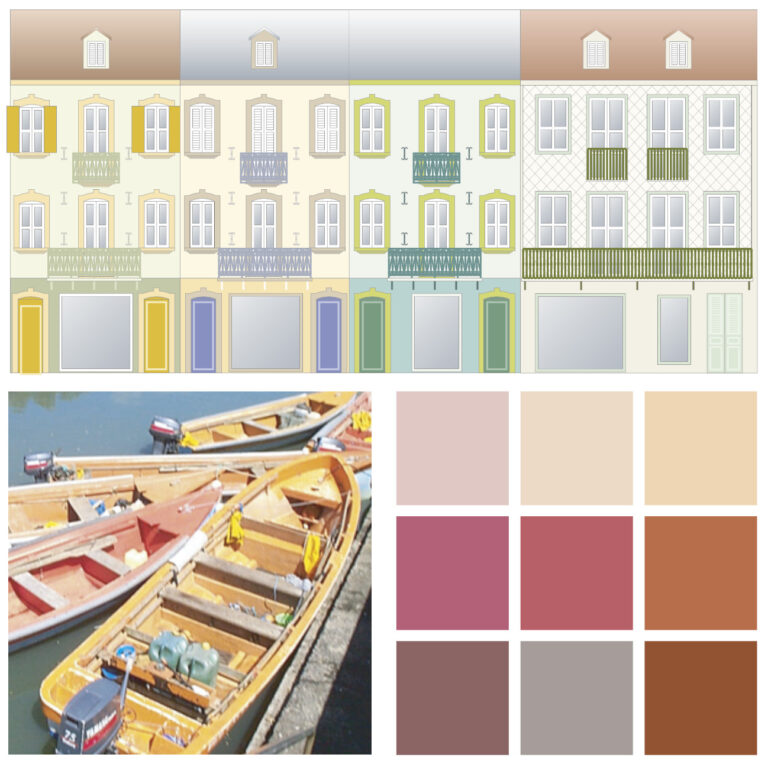 Fort-de-France charte couleur schémas de coloration a3dc Atelier 3D couleur couleurs créole